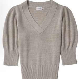 Reset - The Looker -  V-Neck Women's Sweater, Natural
